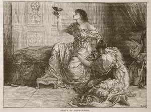 Mort de Sophonisbe - English School