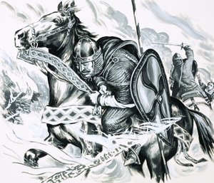 La mort de Guillaume le Conquérant - English School