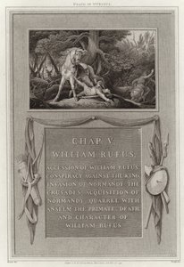 Mort de Guillaume le Roux - English School