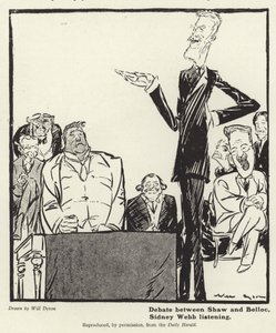 Débat entre George Bernard Shaw et Hillaire Belloc