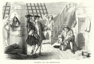 Declieux et sa plante de café - English School