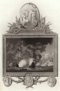 Défaite de la flotte hollandaise, 3 juin 1665 - English School