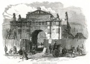 Démolition de Burlington House, Piccadilly - English School