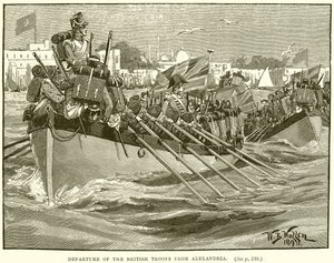 Départ des troupes britanniques d