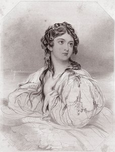 Desdémone, de la pièce Othello, « Galerie des femmes de Shakespeare » - English School