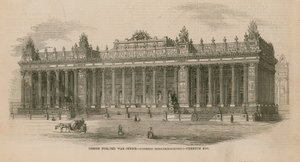 Conception pour le bureau de la guerre - English School