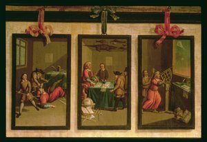 Détail du lambris dans le salon néerlandais