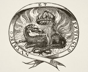 Emblème de François Ier, 1878