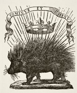 Emblème de Louis XII, 1878 - English School