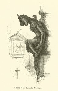 "Diable" au Mercato Vecchio (gravure)