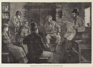 Discussion sur la nouvelle loi foncière irlandaise - English School