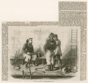 Plongeurs au Pont de Westminster