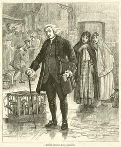 Le Docteur Johnson faisant pénitence - English School