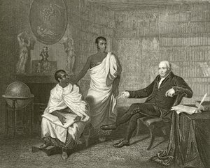 Dr Adam Clarke et les prêtres de Bouddha - English School