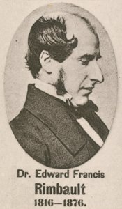 Dr Edward Francis Rimbault - English School