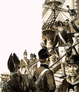 Le Dr James Barry débarque au Cap - English School