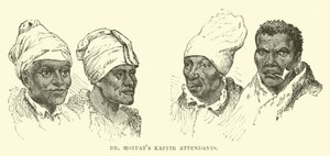 Les assistants kaffir du Dr Moffat