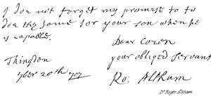 Dr Roger Altham - English School