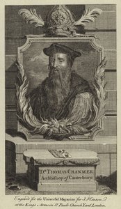 Dr Thomas Cranmer, Archevêque de Canterbury - English School