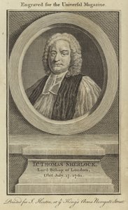 Dr Thomas Sherlock, Évêque de Londres - English School
