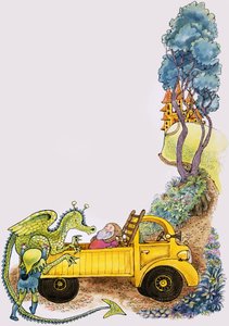 Dragon dans un camion - English School