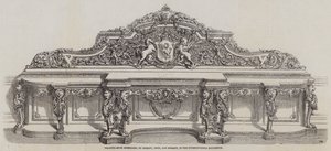 Buffet de salon, par Morant, Boyd, et Morant, à l