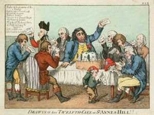 Tirage pour le gâteau des Rois à St Annes Hill - English School