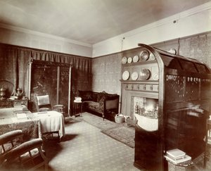 Salon, Kelmscott House, Londres, 1896