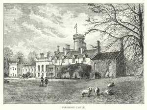 Château de Dreghorn (gravure) - English School