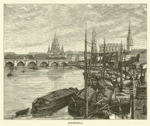 Dresde (gravure) - English School