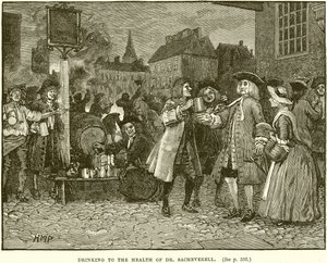 Porter un toast à la santé du Dr. Sacheverell - English School
