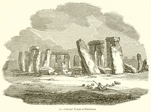 Temple druidique à Stonehenge