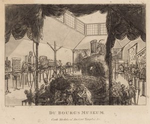 Musée Du Bougs, modèles en liège de temples anciens