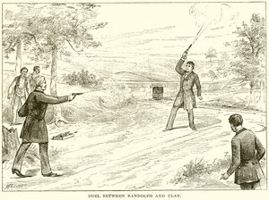 Duel entre Randolph et Clay - English School
