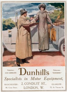 Dunhills, spécialistes en équipement automobile, 2 Conduit Street