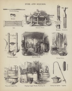 Teinturier et décapeur (gravure)