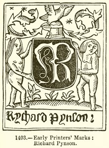 Marques des premiers imprimeurs : Richard Pynson