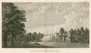 Façade est de Strawberry Hill, Twickenham, Londres