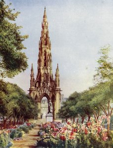 Édimbourg, Monument de Sir Walter Scott