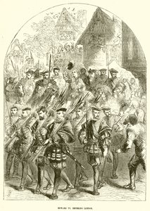 Édouard VI entrant à Londres - English School