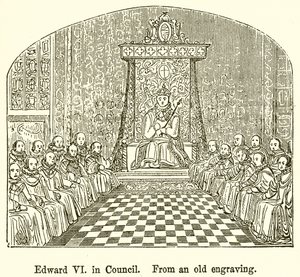 Édouard VI en conseil - English School