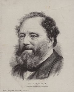 Edwin Lankester, chirurgien et naturaliste anglais et coroner pour le Middlesex central - English School