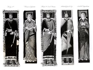 Effigies de Henri II (1133-89) Éléonore d