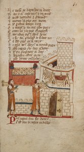 Le corps du roi Jean est emmené à la cathédrale de Worcester pour l