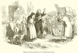 Expulsion des non-conformistes le jour de la Saint-Barthélemy - English School