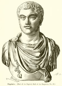 Élagabal (Buste du Capitole, Salle des Empereurs, No. 57)