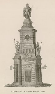 Élévation de Kings Cross, Londres, 1830