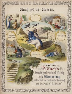 Élie nourri par les corbeaux