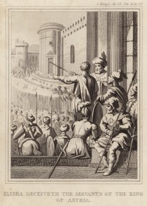 Élisée trompe les serviteurs du roi d