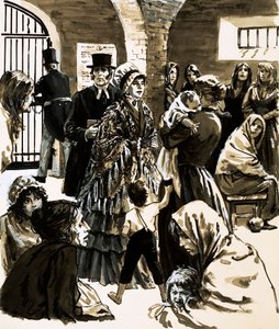 Elizabeth Fry est devenue militante pour la réforme des prisons après avoir visité la prison de Newgate